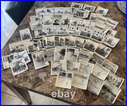 Korean War Soldier Photo Lot & Dog Tag Lackland AFB, Chanute AFB & Craig AFB