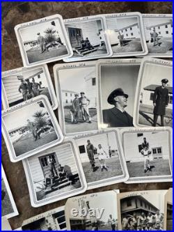 Korean War Soldier Photo Lot & Dog Tag Lackland AFB, Chanute AFB & Craig AFB