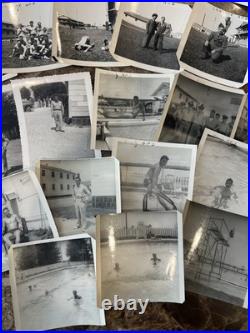 Korean War Soldier Photo Lot & Dog Tag Lackland AFB, Chanute AFB & Craig AFB