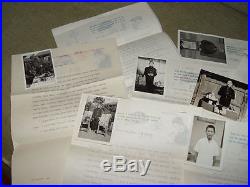 Korean War Sponsored Child letters 1960's 1970's Yung Chun Hee Mang Won