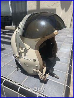 Korean War Style US Air Force USAF P-4 Pilot Flight Helmet