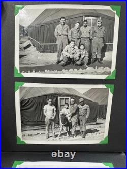 Korean War Suwon Air Base K-13 Photo Album 75 Photos F-84 Thunderjet USAF