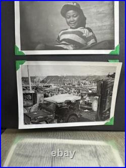 Korean War Suwon Air Base K-13 Photo Album 75 Photos F-84 Thunderjet USAF