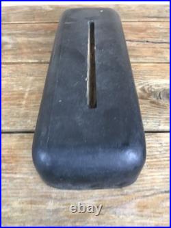 Korean War Trench Art Hand Painted Wood Large Medallion Plaque Dragon OOAK