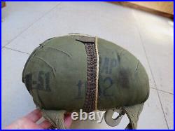 Korean War U. S. Air Force Type 7A Parachute Canopy 1951 Dated USAF