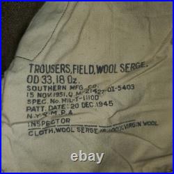 Korean War U. S. Army-2nd Infantry Division Uniform-36R 1945-1951 Dated