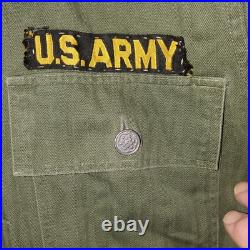 Korean War U. S. Army-2nd Infantry Division Uniform-36R 1945-1951 Dated