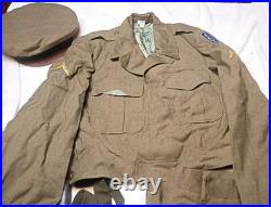 Korean War U. S. Army-2nd Infantry Division Uniform-Ike Jacket 1950s Dated
