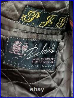 Korean War U. S. Army Class A Brown Wool Officers Uniform Jacket Named 1952 Dated