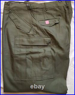 Korean War U. S. Army M1951 Cotton Field Trousers Size X-large/long, Unissued