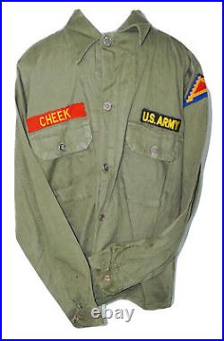 Korean War US 7th Army Long Sleeved Shirt (Soldier Identified)