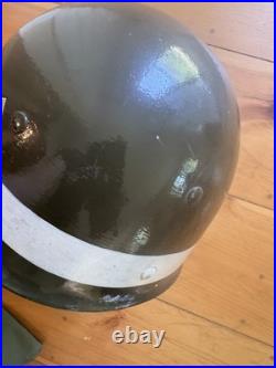 Korean War US Army 101st Airborne 506th Regt. M1 Helmet Liners and Overcoat