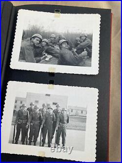 Korean War US Army 101st Airborne photo album of 40 photos