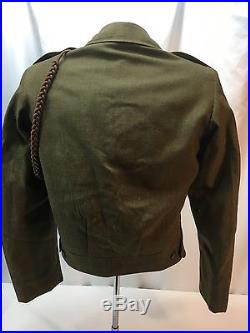 Korean War US Army 3rd Infantry Division Ike Jacket With Hat