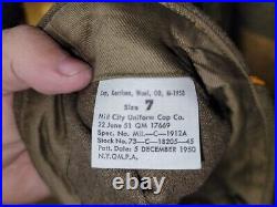 Korean War US Army 4th Infantry Uniform Sets MATCHING LAUNDRY NUMBERS