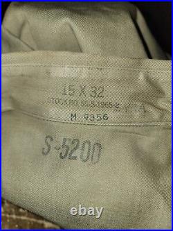 Korean War US Army 4th Infantry Uniform Sets MATCHING LAUNDRY NUMBERS