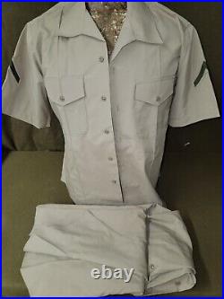 Korean War US Army 4th Infantry Uniform Sets MATCHING LAUNDRY NUMBERS