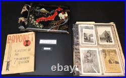 Korean War US Army 7th Medical Bn MASH Photo Album Documents Map Book Sgt LUETH