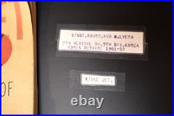 Korean War US Army 7th Medical Bn MASH Photo Album Documents Map Book Sgt LUETH