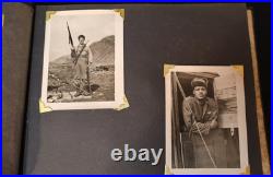 Korean War US Army 7th Medical Bn MASH Photo Album Documents Map Book Sgt LUETH