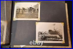 Korean War US Army 7th Medical Bn MASH Photo Album Documents Map Book Sgt LUETH