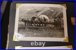 Korean War US Army 7th Medical Bn MASH Photo Album Documents Map Book Sgt LUETH