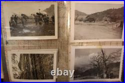 Korean War US Army 7th Medical Bn MASH Photo Album Documents Map Book Sgt LUETH