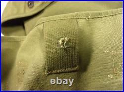Korean War US Army CW-188A/GR Radio Transport Bag (damage button)
