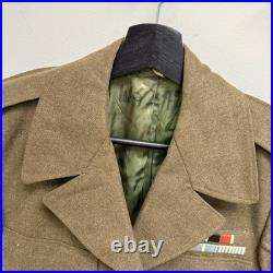 Korean War US Army Ike Uniform Patched 5th Army Sewn Decorations Dated 1951