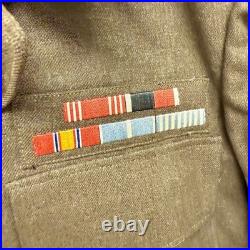 Korean War US Army Ike Uniform Patched 5th Army Sewn Decorations Dated 1951
