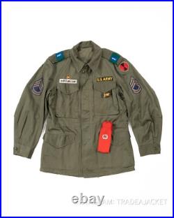 Korean War US Army M-1951 Field Jacket 31st Field Artillery Regiment & Scarf