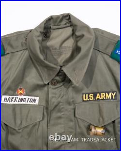 Korean War US Army M-1951 Field Jacket 31st Field Artillery Regiment & Scarf