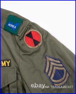 Korean War US Army M-1951 Field Jacket 31st Field Artillery Regiment & Scarf