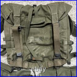 Korean War US Army M1 Garand Ammo Belt Cartridge Dated 1951 &packbag