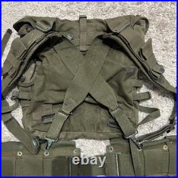 Korean War US Army M1 Garand Ammo Belt Cartridge Dated 1951 &packbag