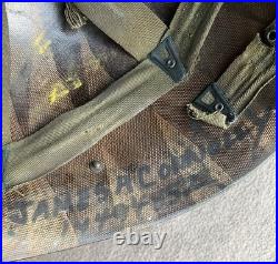 Korean War US Army M1 Helmet Liner Military Order Purple Heart Decal