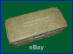Korean War US Army Microtone Mine Detector Kit with Transit Box e30321e