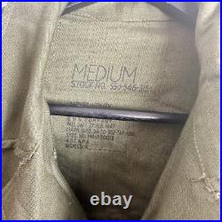 Korean War US Army OG-107 Shirt Mint w HBT Epaulets