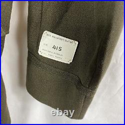 Korean War US Army Officers Dress Uniform Jacket Deadstock with Cutter Tags 1950