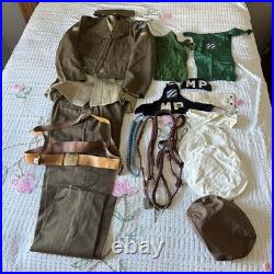 Korean War US Army Uniform & Gear Set 3rd Infantry Division, Military Poice