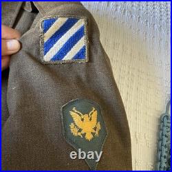 Korean War US Army Uniform & Gear Set 3rd Infantry Division, Military Poice