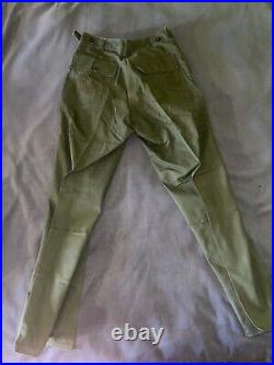 Korean War US HBT M1947 M47 Herringbone Twill Pants Trousers Post WW2 1951