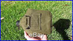 Korean War US MILITARY USMC MARINE CORPS CANTEEN COVER 1952 Collette with Cup