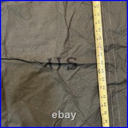 Korean War US Military Army Half Shelter Tent Pup Green (WWII Stakes & Poles)