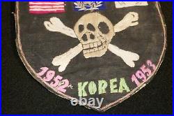 Korean War US Veteran Souvenir Jacket Patch'Returned From Hell Korea 1952 53