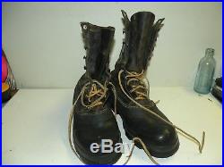 Korean War USA Shoe Pac Cold Weather Boots Pat 2200333 10m 12 Military