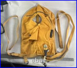 Korean War USAF Stein Bros Mfg Mae West B-5 Pneumatic Life Preserver Vest