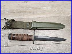 Korean War USGI Camillus 1953 Contract Model 4 Bayonet