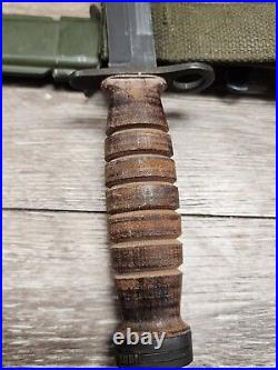 Korean War USGI Camillus 1953 Contract Model 4 Bayonet