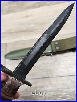 Korean War USGI Camillus 1953 Contract Model 4 Bayonet